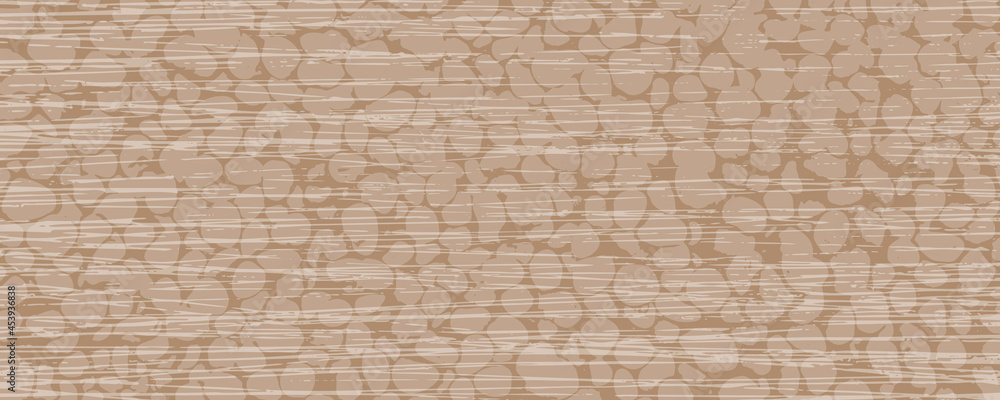 Obraz premium Elegant vector delicate background in beige-brown tones with the texture of small stones and longitudinal folds. Abstract background with stones and stripes. An elegant template for your design.