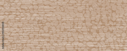 Elegant vector delicate background in beige-brown tones with the texture of small stones and longitudinal folds. Abstract background with stones and stripes. An elegant template for your design.
