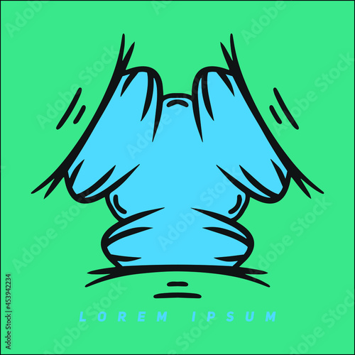 Amazing slime mascot logo, editable vector file for your brand or all of your graphic needs.