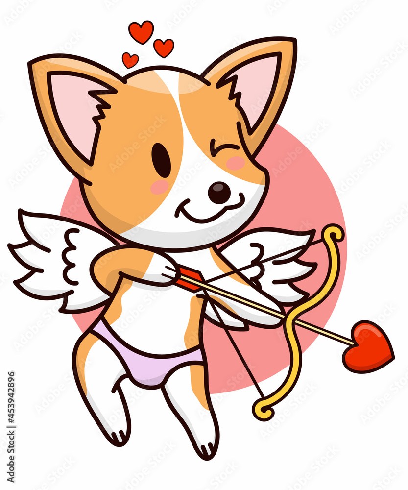 Cupid Pembroke Welsh Corgi Dog Cupid Pembroke Welsh Corgi Dog