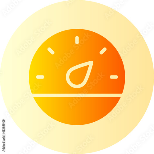 barometer gradient icon