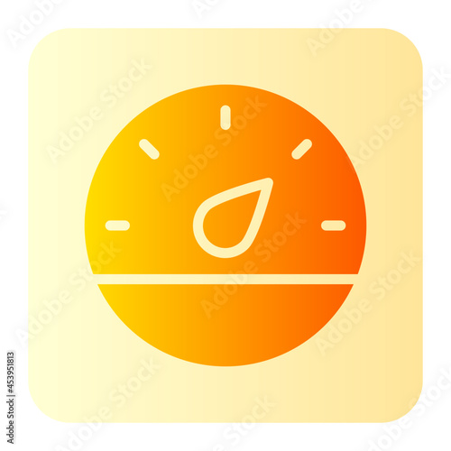 barometer gradient icon