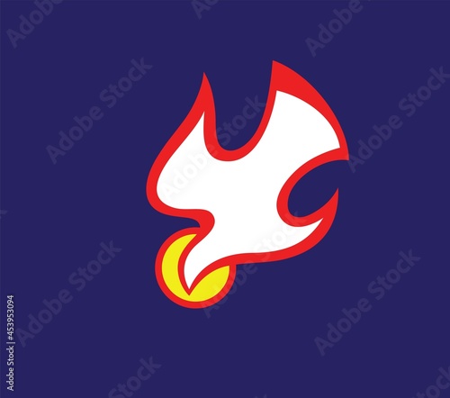 Holy spirit Icon, art vector design