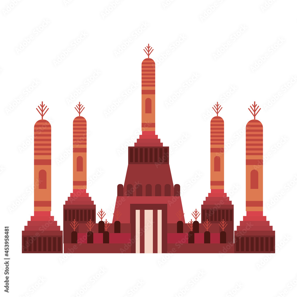 Obraz premium Thai temple icon