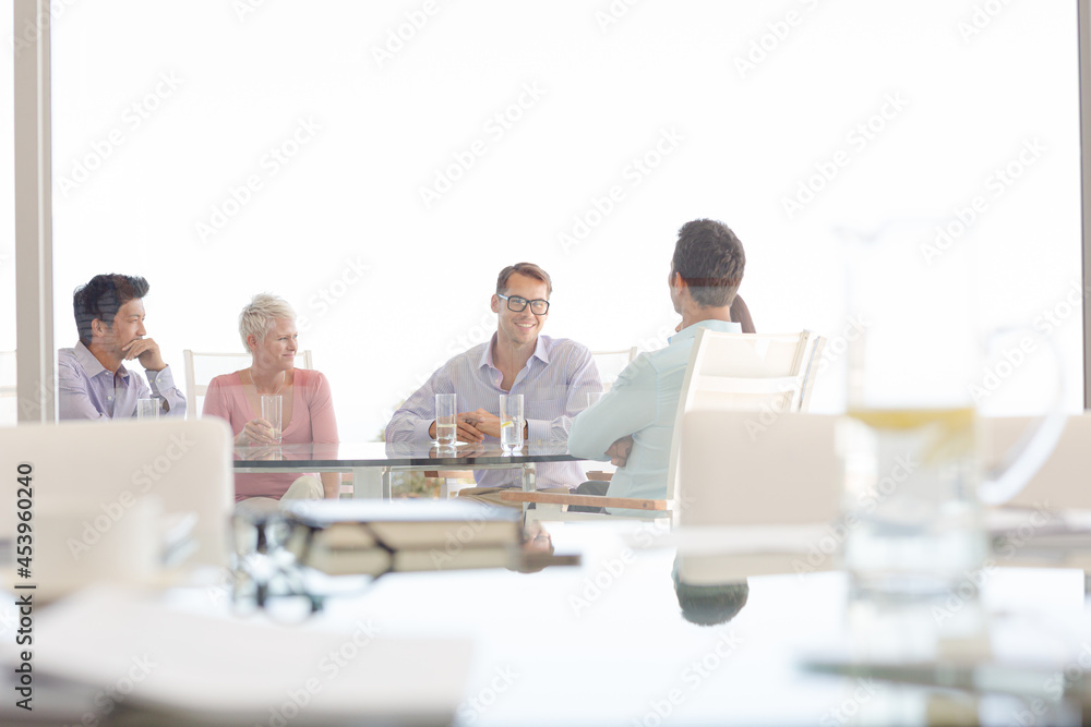 Business people working in meeting Business people working in meeting
