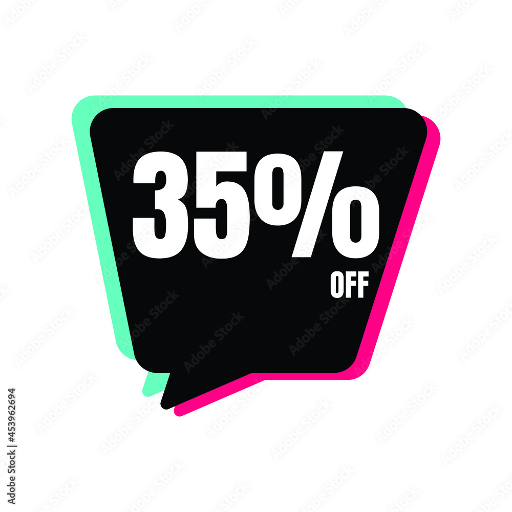 35 Percent Off, Discount Sign Banner or Poster. Special offer price signs 35 Percent Off, Discount Sign Banner or Poster. Special offer price signs