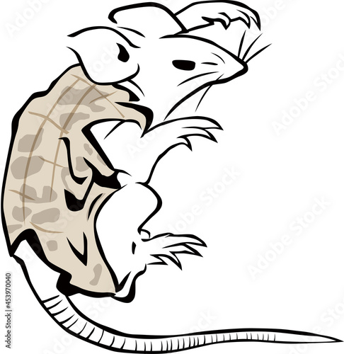 浮世絵　ねずみ　その9