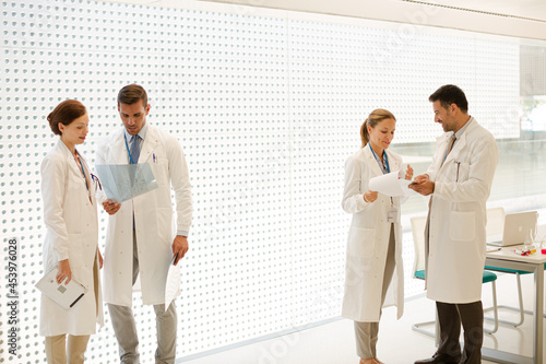 Doctors examining transparency