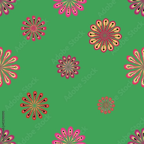 abstract seamless pattern background fabric design print wrapping paper digital illustration texture wallpaper 