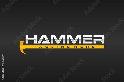 hammer logo typography