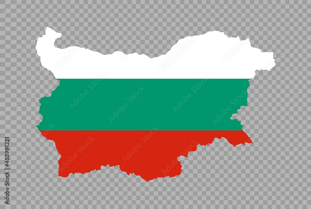 Bulgaria flag on map isolated on png or transparent background,Symbol of Bulgaria,template for banner,advertising, commercial,vector illustration, top gold medal sport winner country Bulgaria flag on map isolated on png or transparent background,Symbol of Bulgaria,template for banner,advertising, commercial,vector illustration, top gold medal sport winner country