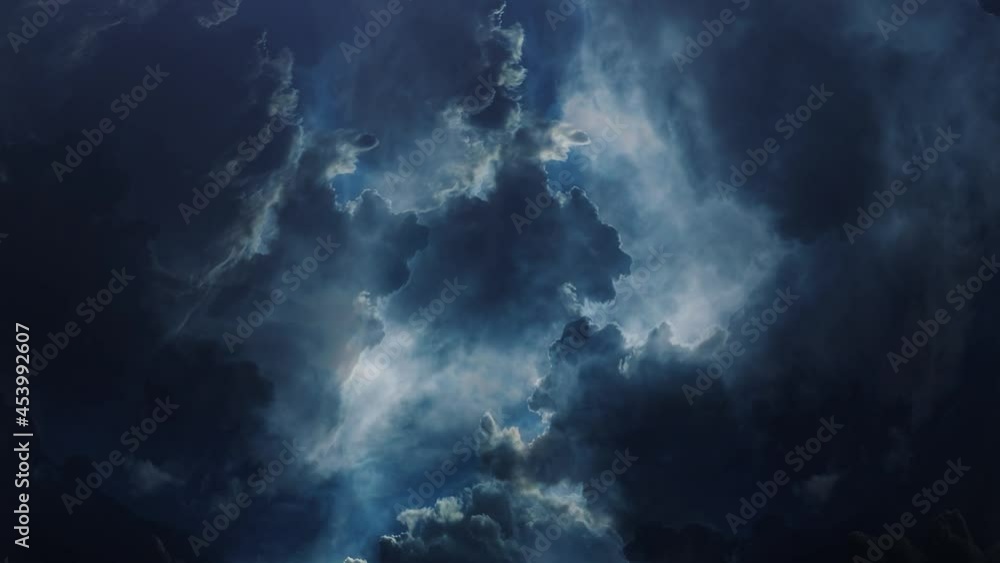 dark clouds in the sky with dark thunderstorm dark clouds in the sky with dark thunderstorm