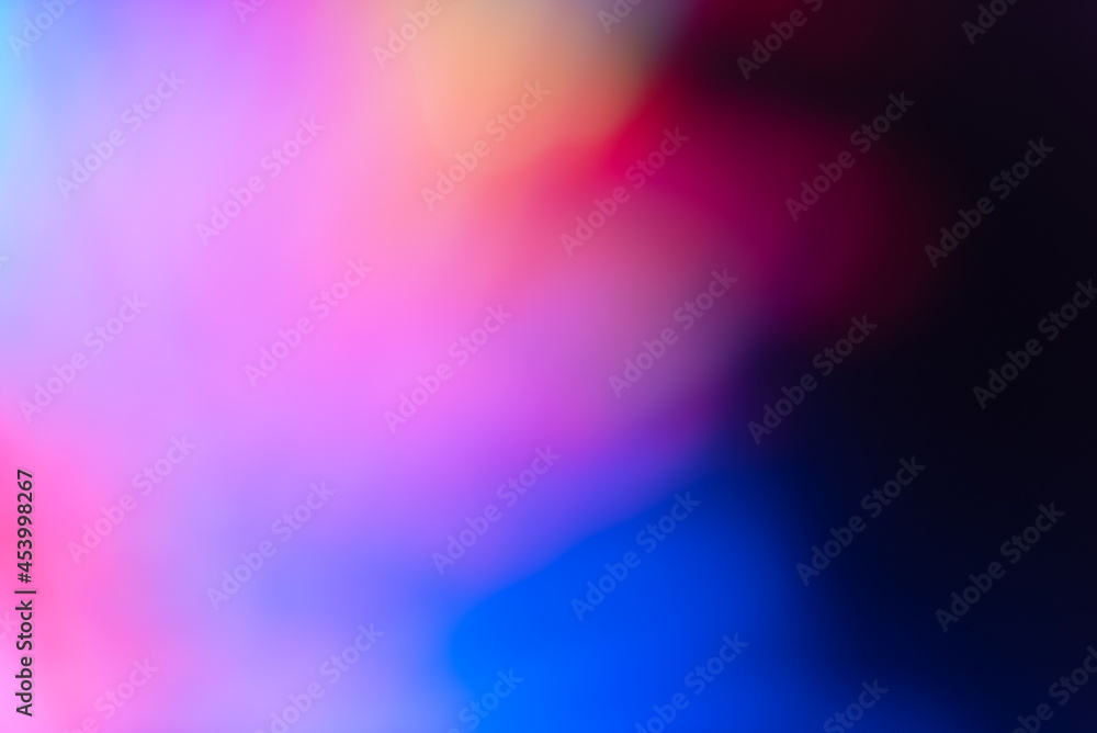 Fototapeta premium Vivid blurred colorful wallpaper background