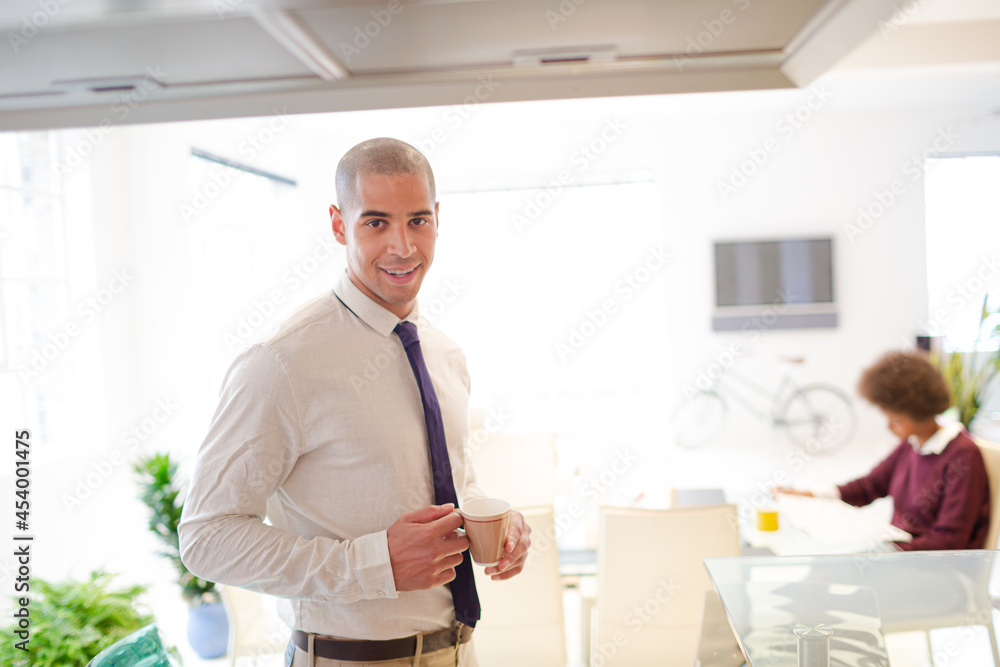 Businessman drinking coffee Businessman drinking coffee