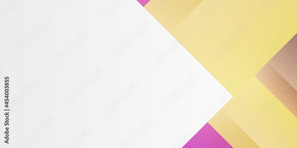 Fototapeta premium Modern simple abstract yellow brown purple stripe background