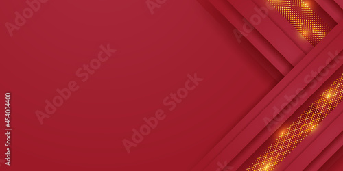 red and gold background