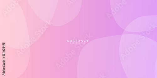 Abstract background with liquid blob textures, memphis style. Beautiful pastel social media banner template with minimal abstract organic shapes composition in trendy contemporary collage style © Salman