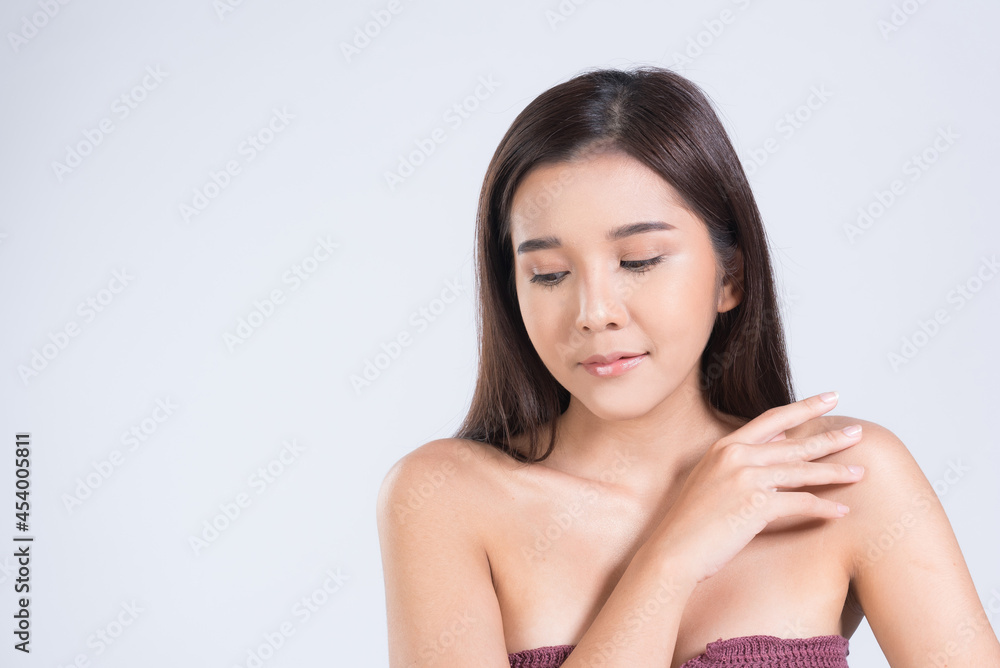 Healthy skin woman, close up face beautiful girl
Healthy skin woman, close up face beautiful girl