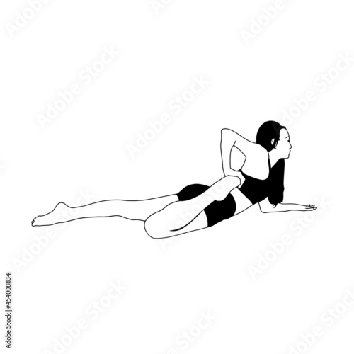 Yoga Posture Asana Outline