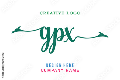 GPX lettering logo is simple, easy to understand and authoritative photo