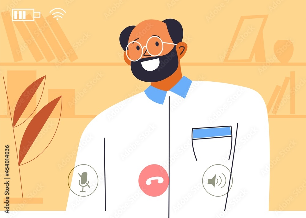 Telemedicine and online doctor service vector Telemedicine and online doctor service vector