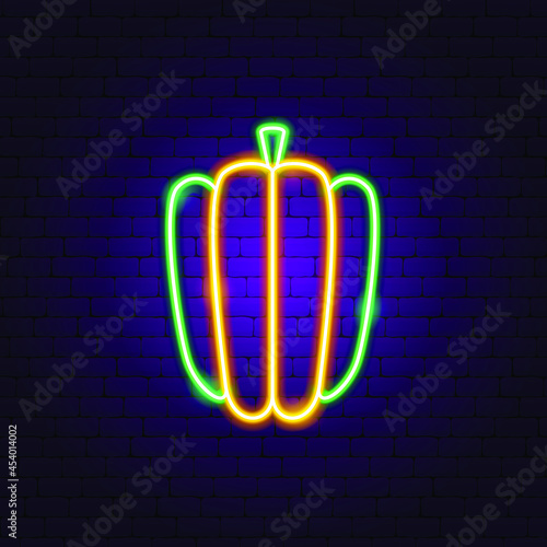 Carambola Neon Sign. Vector Illustration of Fruit Promotion.