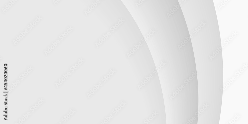 White abstract background with waves White abstract background with waves