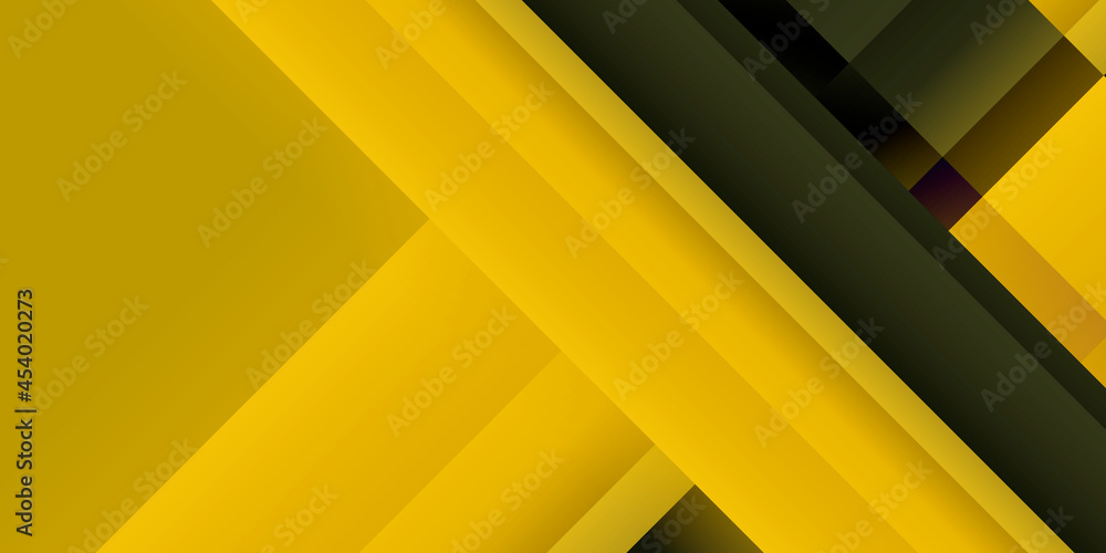 Simple black and yellow modern banner background. Contrast orange yellow and black corporate polygonal background. Vector tech triangles graphic design template Simple black and yellow modern banner background. Contrast orange yellow and black corporate polygonal background. Vector tech triangles graphic design template