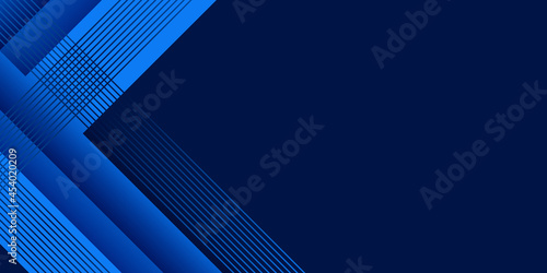 Modern dark blue abstract 3d background. Dark blue background with abstract square shape, dynamic and technology futuristic banner concept. 