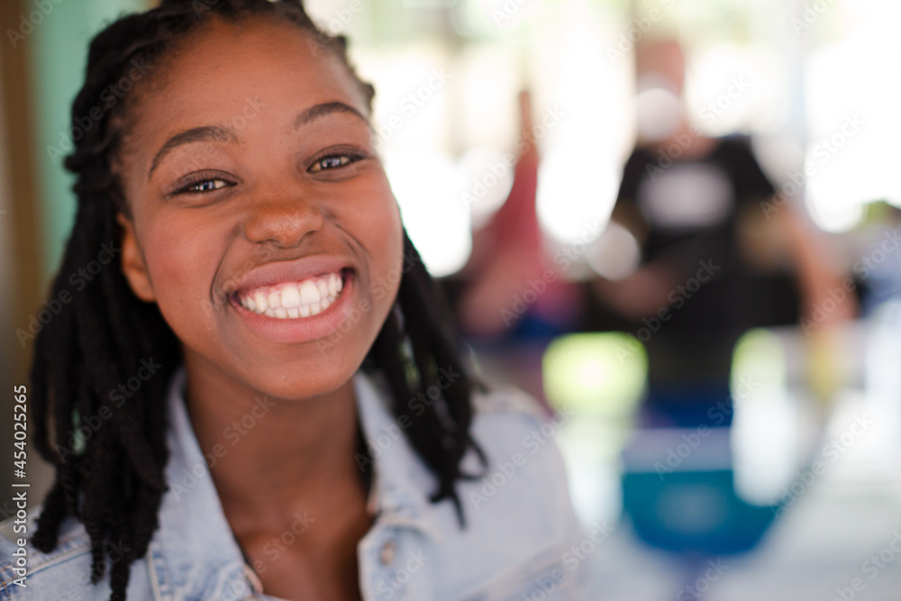 Fototapeta premium Portrait of smiling woman