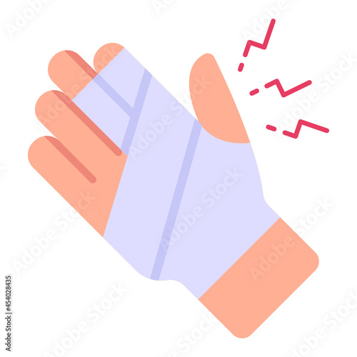 Injured Hand 

