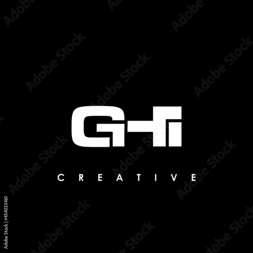 GHI Letter Initial Logo Design Template Vector Illustration