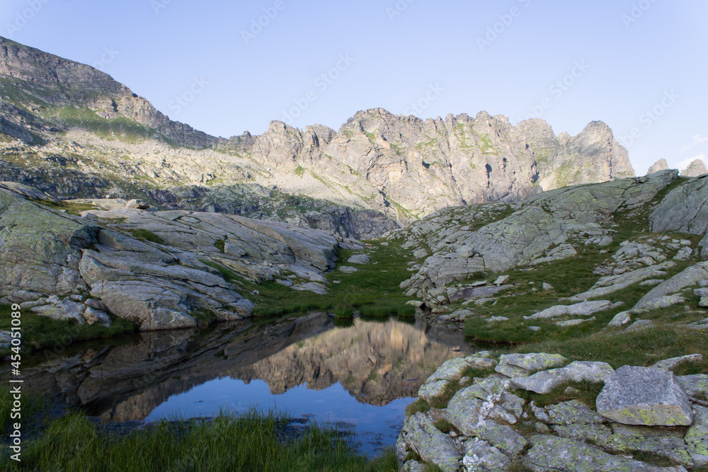 Monte Truzzo, Sky, a trekking view in italy. Monte Truzzo, Sky, a trekking view in italy.