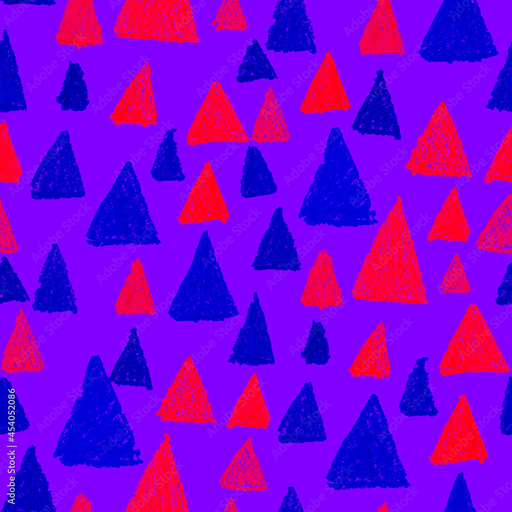 Creative seamless pattern with colorful abstract geometrical elements. Hand drawn texture. Graphic abstract background. Contemporary art. Trendy modern style. Creative seamless pattern with colorful abstract geometrical elements. Hand drawn texture. Graphic abstract background. Contemporary art. Trendy modern style.