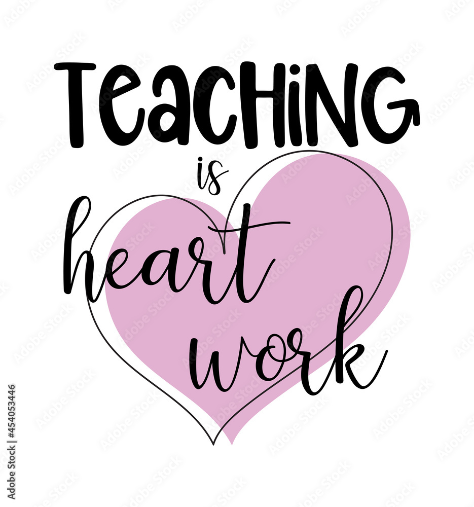 Teacher quote vector illustration, teaching svg design Teacher quote vector illustration, teaching svg design