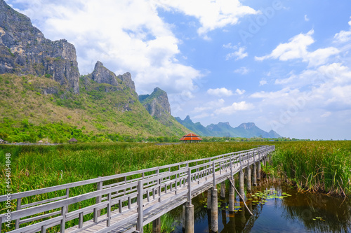 Nature Education Center (Bueng Bua) in Khao Sam Roi Yot National Park, Kui Buri District, Prachuap Khiri Khan Province, Thailand photo