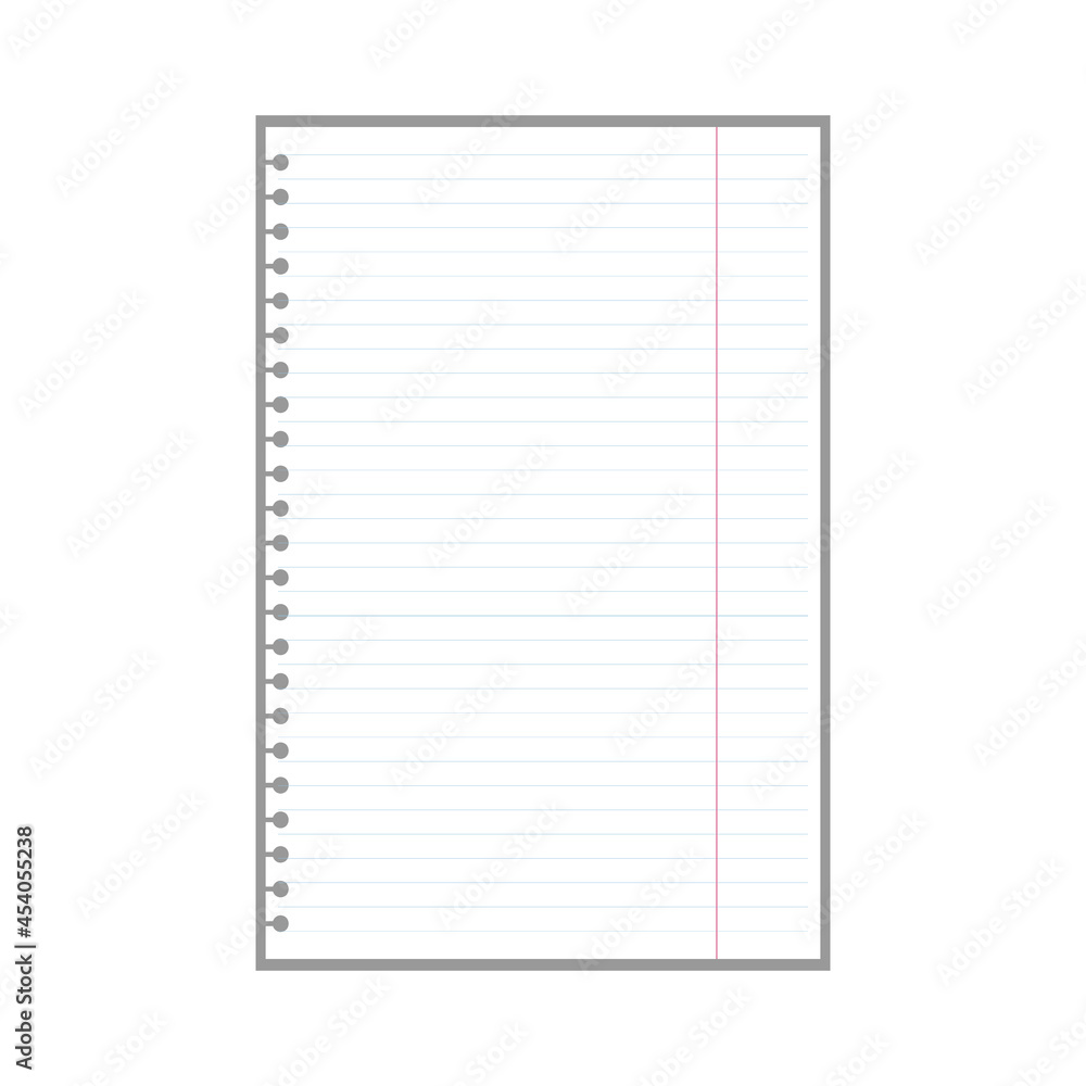 blank lined page sheet for notes with ring holes blank lined page sheet for notes with ring holes