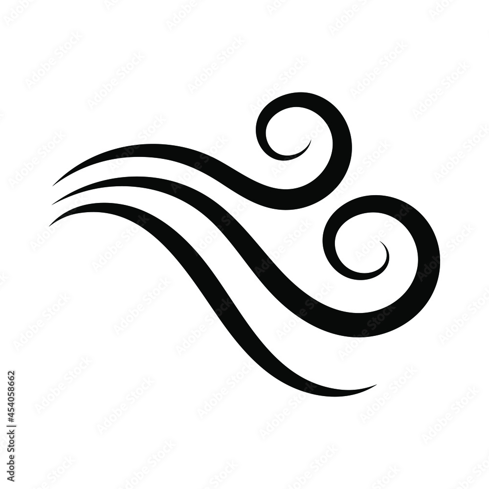 Wind icon vector. weather illustration sign. Wave symbol or logo. Wind icon vector. weather illustration sign. Wave symbol or logo.