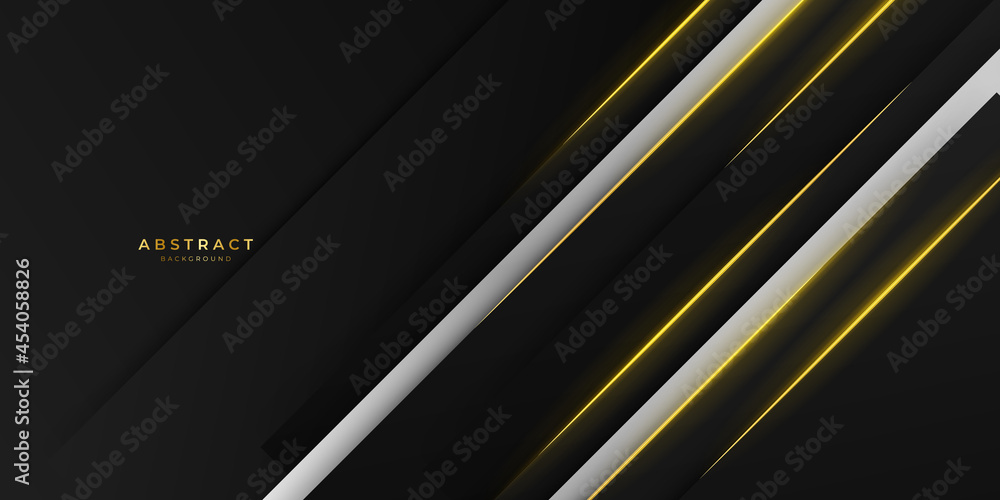 Abstract black and gold background Abstract black and gold background