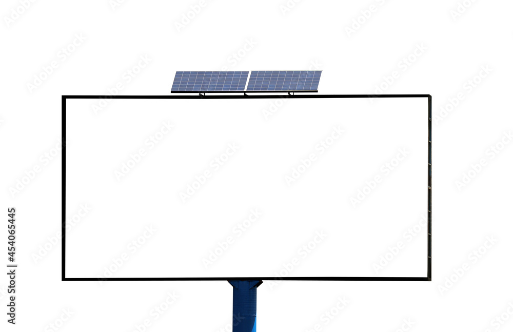 Billboard close up with place for your place Billboard close up with place for your place