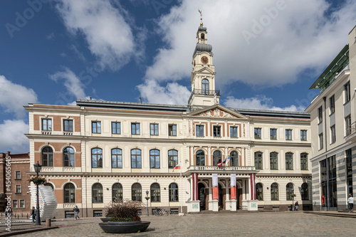 The city hall palace in Riga, Latvia