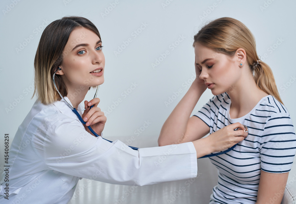 doctor next to patient diagnosis treatment hospital doctor next to patient diagnosis treatment hospital