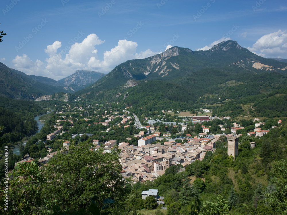 Castellane : French village