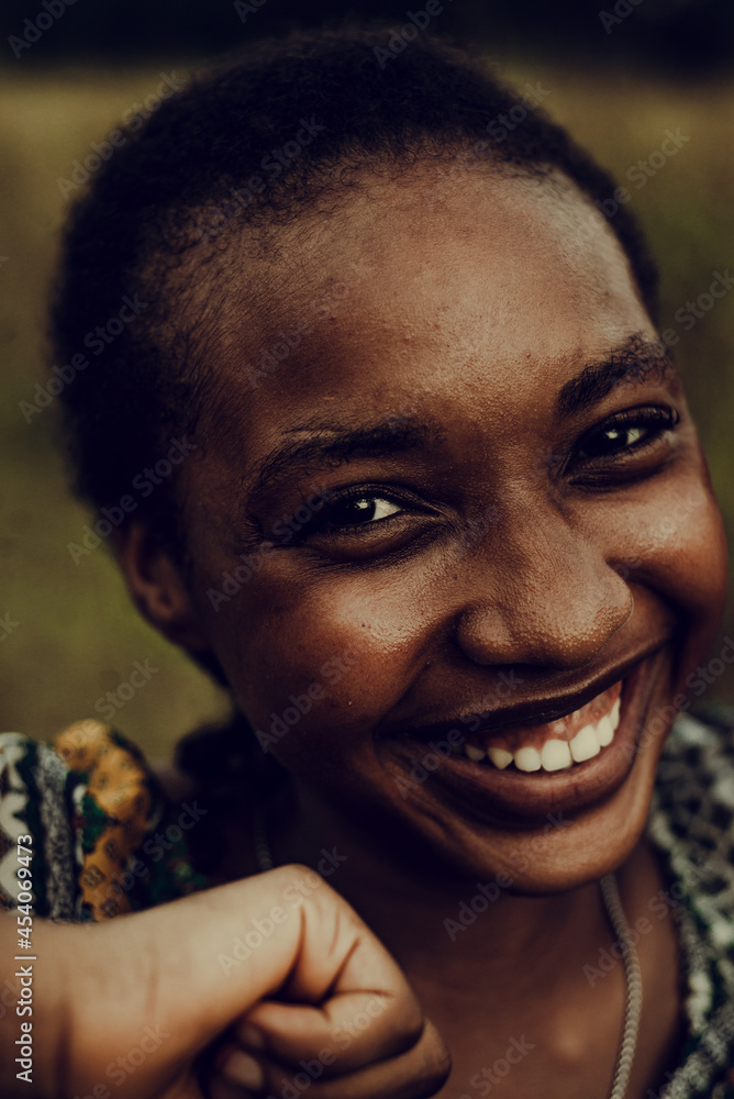 Close-up of smiling woman Close-up of smiling woman
