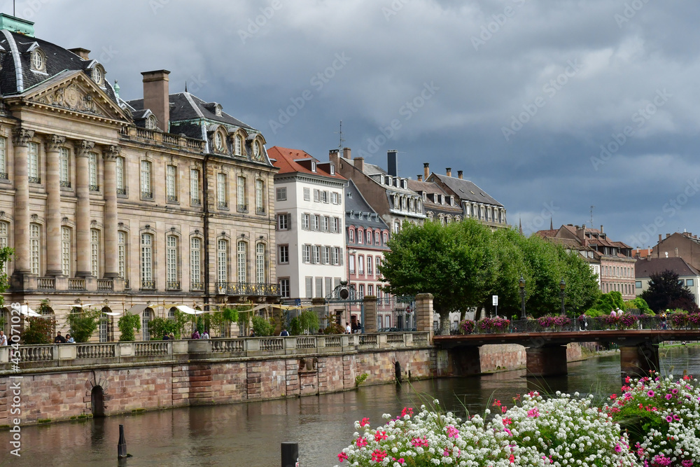 Strasbourg, France - august 28 2021 : picturesque city centre