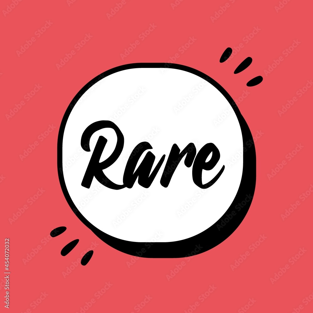 Sketch doodle speech bubble with rare communication phrase Sketch doodle speech bubble with rare communication phrase