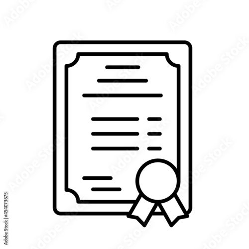 Diploma icon vector set. certificate illustration sign. charter symbol or logo.