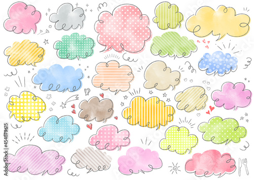 くるくる吹き出し