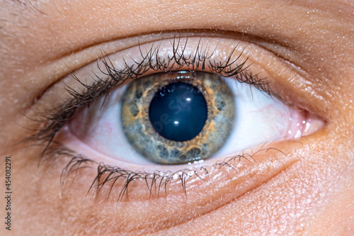 Close up Shot of Human Eye