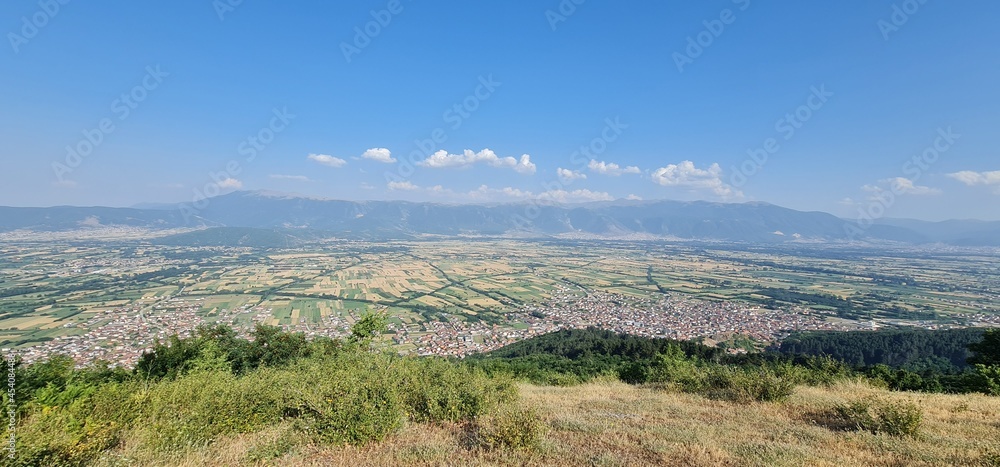 Naklejka premium panorama of the mountains